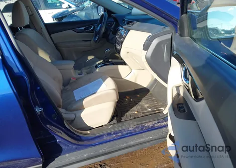 2017 Nissan Rogue Sv из США, поврежденный, VIN KNMAT2MV2HP554124